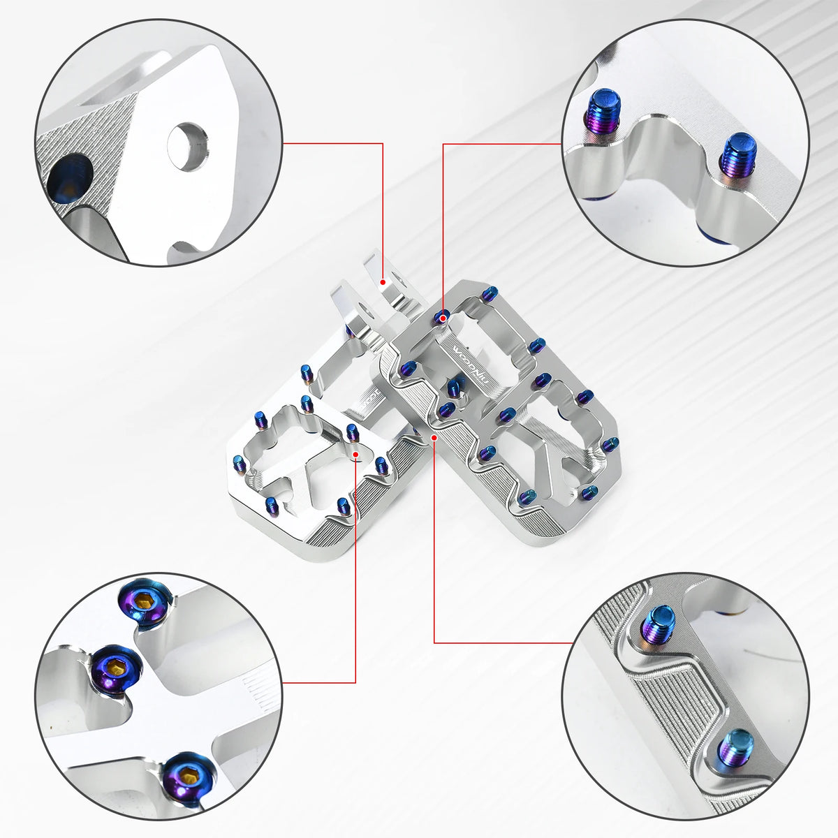Titanium Foot Pegs