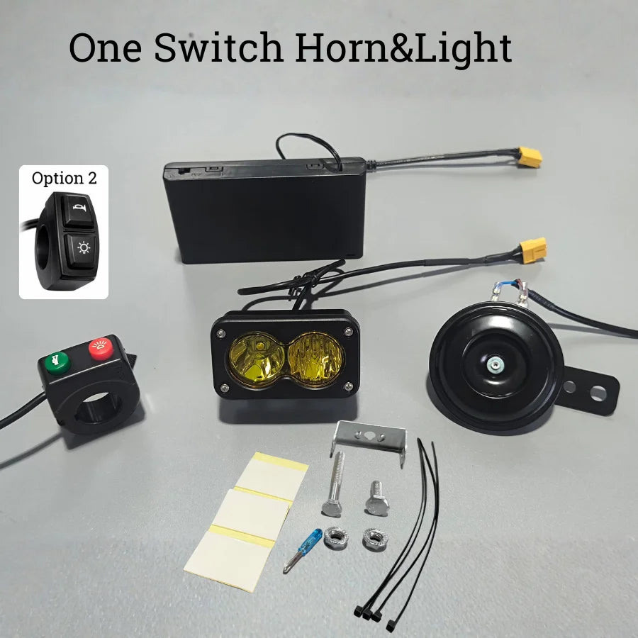 Battery Powered Baja Light and Horn