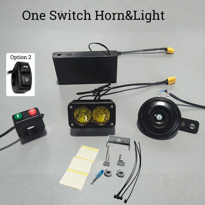Battery Powered Baja Light and Horn