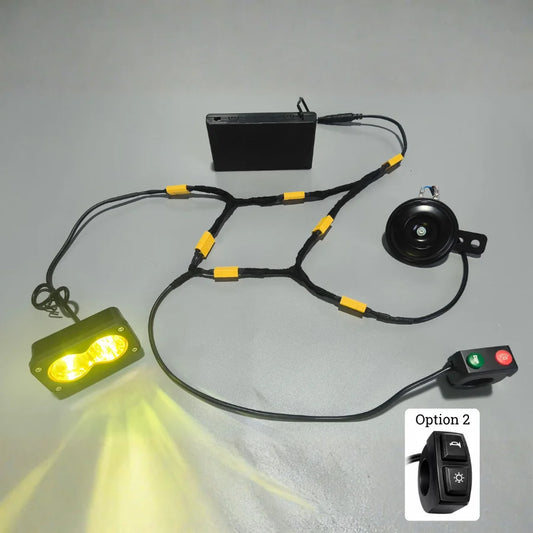 Battery Powered Baja Light and Horn
